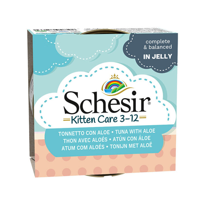 Schesir Ton Balıklı ve Aloeli Yavru Kedi Konservesi 85 Gr - Schesir