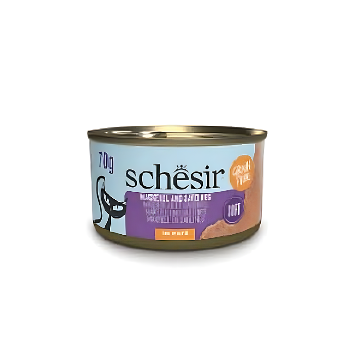 Schesir Sardalyalı ve Uskumrulu Kedi Konservesi 70 Gr - Schesir