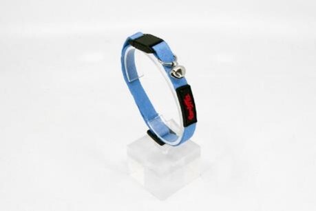 CAT COLLAR EASY & SAFETY LOCK BLUE - 1