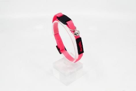 CAT COLLAR EASY & SAFETY LOCK PINK - Tailpetz