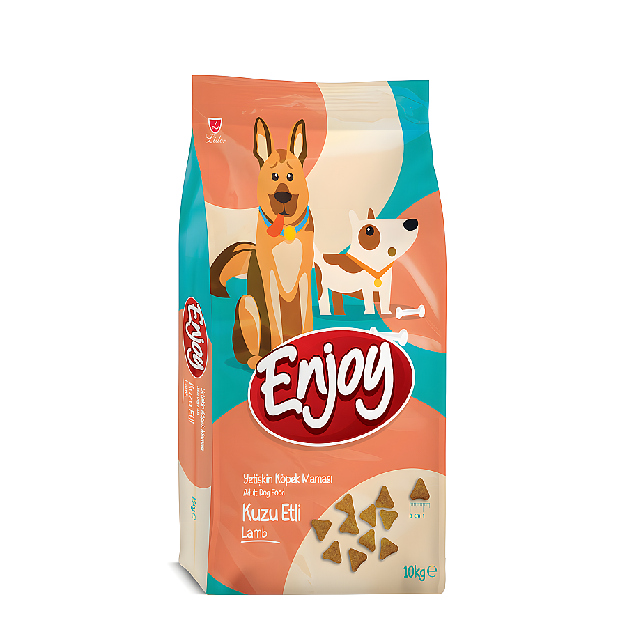 Enjoy Kuzulu Yetişkin Köpek Maması 10 Kg - 1