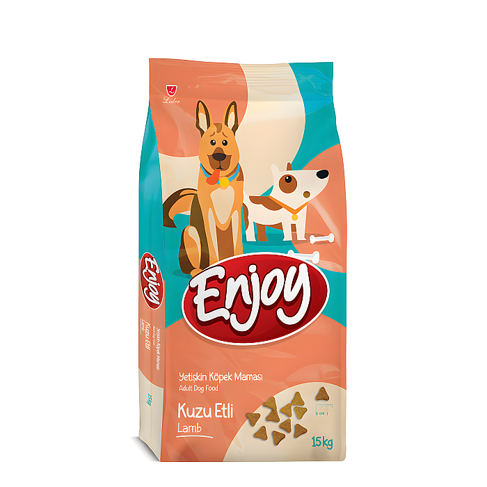 Enjoy Kuzulu Yetişkin Köpek Maması 15 Kg - Enjoy