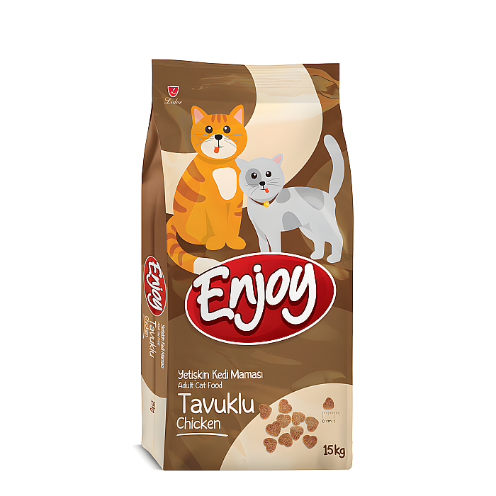 Enjoy Tavuklu Yetişkin Kedi Maması 15 Kg - Enjoy