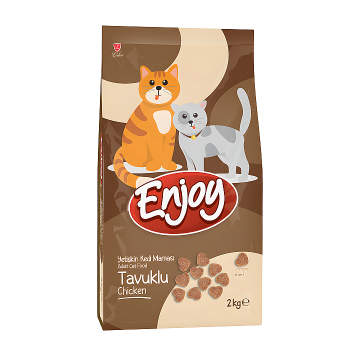 Enjoy Tavuklu Yetişkin Kedi Maması 2 Kg - Enjoy