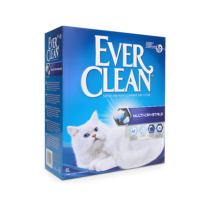 Ever Clean Multi Crystals Kedi Kumu 6 Lt - Ever Clean
