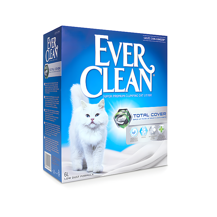 Ever Clean Total Cover Kedi Kumu 6 Lt - Ever Clean