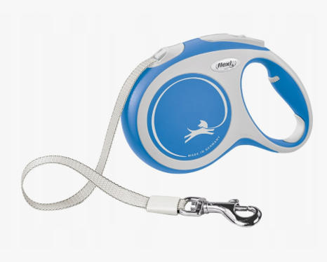 FLEXİ NEW COMFORT XS BEDEN MAVİ 3MT ŞERİT TASMA - 1