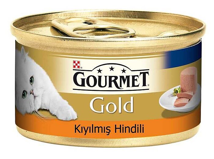 GOURMET GOLD KIYILMIS HINDILI KEDI YAS MAMA 24X85G - Purina Gourmet