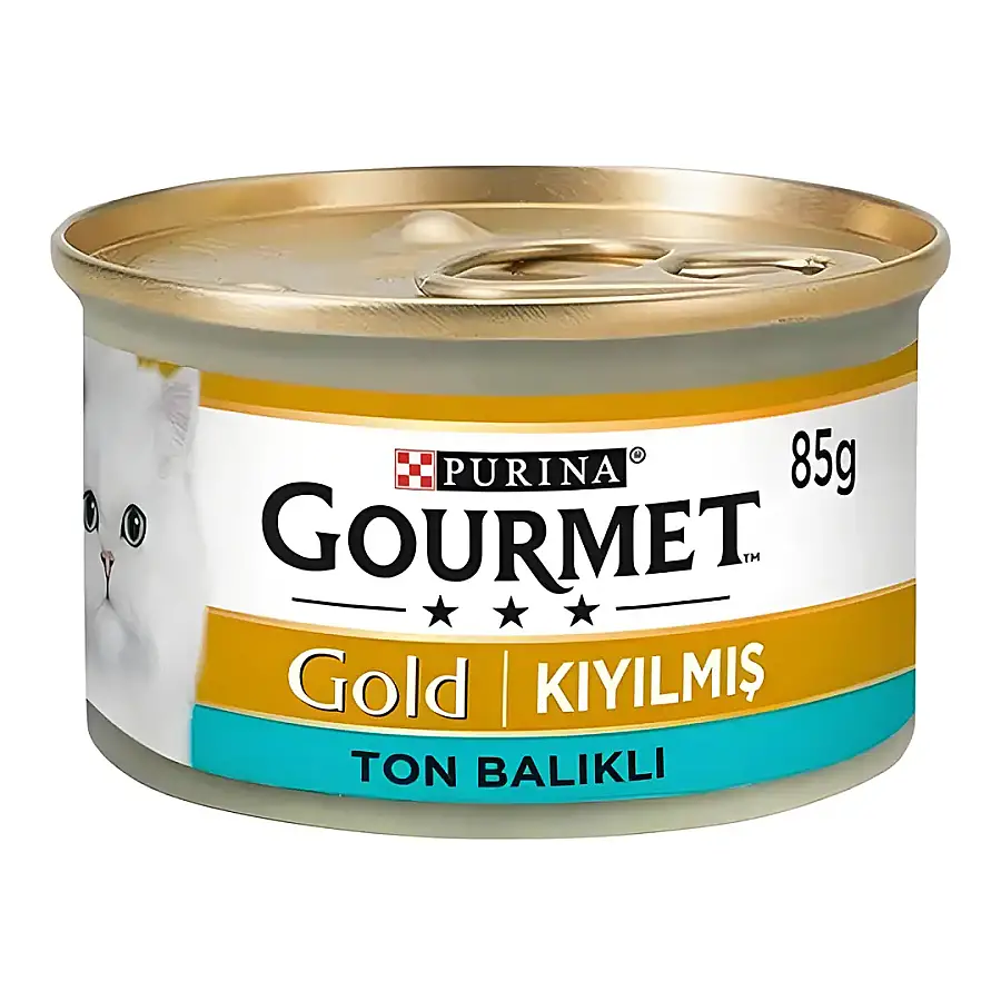 GOURMET GOLD KIYILMIS TONLU KEDI YAS MAMA 24X85G - 1