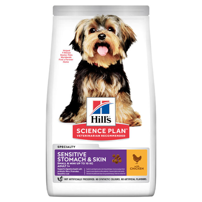 HILL'S SP SENSITIVE STOMACH&SKIN TAVUKLU KOPEK 1.5 KG - HILLS