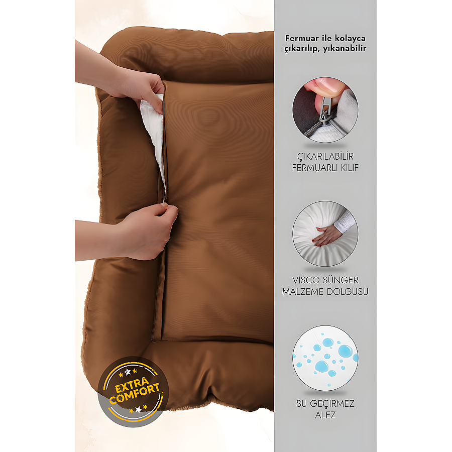 Jungolica Sally Kahve-Vizon Yatak M - 2