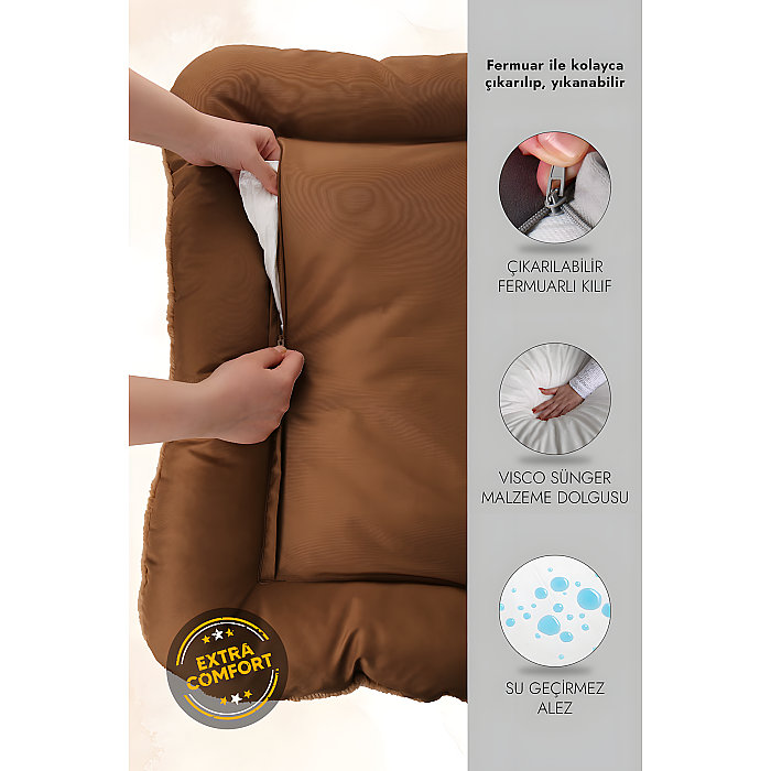 Jungolica Sally Kahverengi Vizon XL - 2