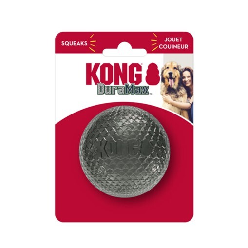 KONG DURAMAX TOP ŞEKLİNDE SESLİ KÖPEK OYUNCAĞI M - 1