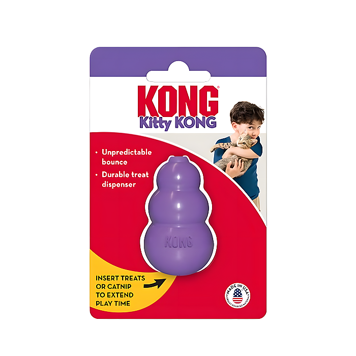 Kong Kitty Klasik Kong Şekilli Kedi Oyuncağı - Kong