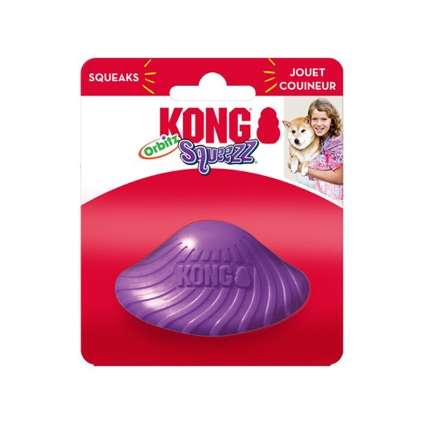 KONG SQUEEZZ ORBİTZ DÖNEN DAİRE ŞEKLİNDE KÖPEK OYUNCAĞI S/M - 