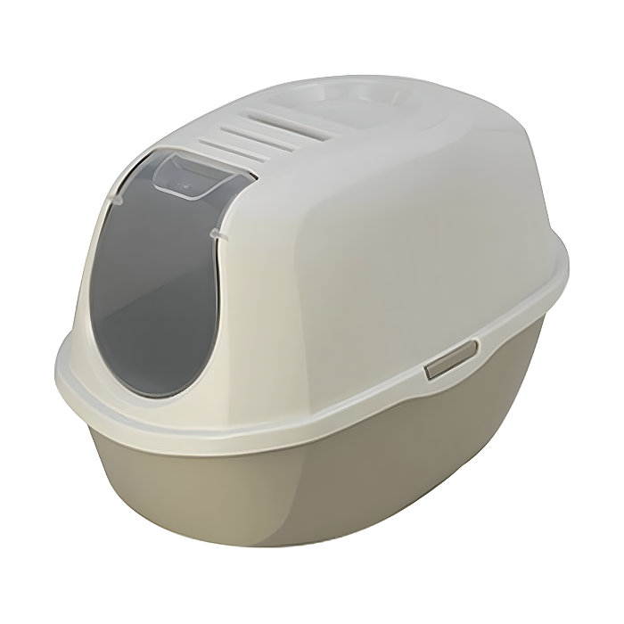 Moderna Smart Gri Kapalı Kedi Tuvaleti 53 Cm - Moderna