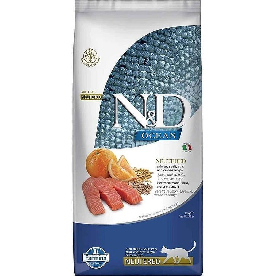 N&D OCEAN SOMON & PORTAKAL KISIRLASTIRILMIS 10 KG - 1