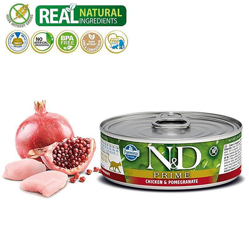 N&D PRIME TAVUKLU VE NARLI TAHILSIZ YAS MAMA - 1