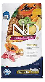 N&D TROPICAL SELECTION KUZULU KISIRLASTIRILMIS 10 KG - 1