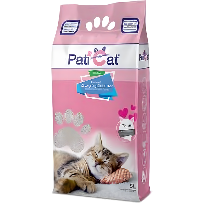 Paticat Pudra Kokulu İnce Kedi Kumu 5 Lt - Paticat