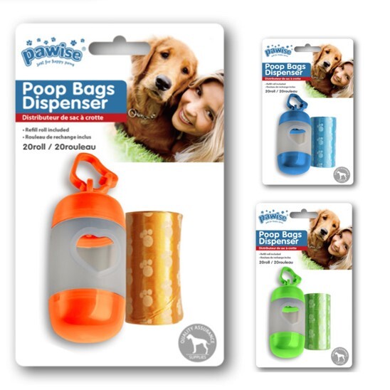 PAWİSE PİSLİK TOPLAMA KABI VE TORBASI 10X4,5 CM - Pawise
