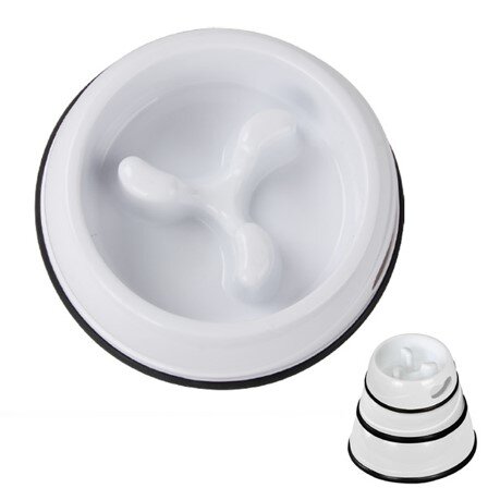 PAWİSE SLOW EAT YAVAŞ YEME MAMA KABI 1000 ML 19 X 7 CM - Pawise