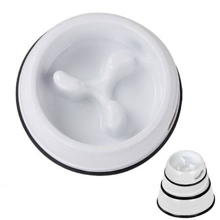 PAWİSE SLOW EAT YAVAŞ YEME MAMA KABI 1000 ML 19 X 7 CM - 1