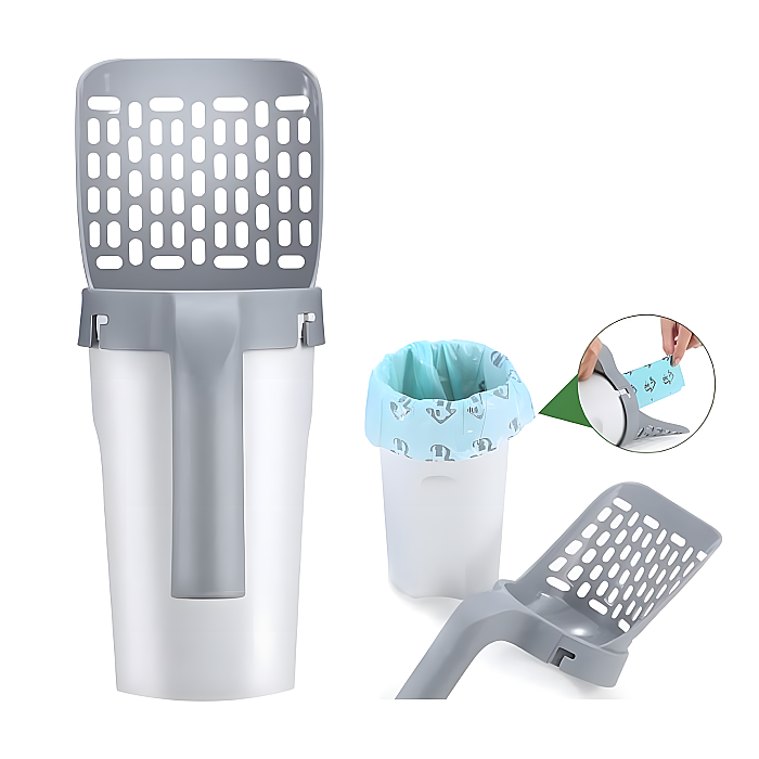 Pawise Torbalı Plastik Kedi Kumu Küreği - Pawise