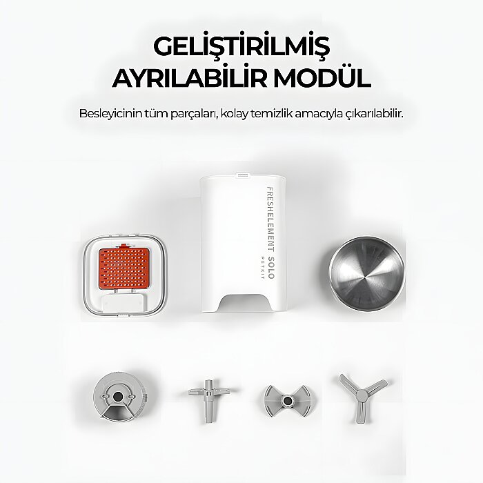 Petkit Fresh Element Solo Beyaz Akıllı Besleme Ünitesi - 2