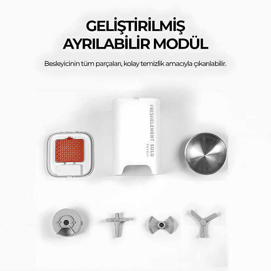 Petkit Fresh Element Solo Beyaz Akıllı Besleme Ünitesi - 2