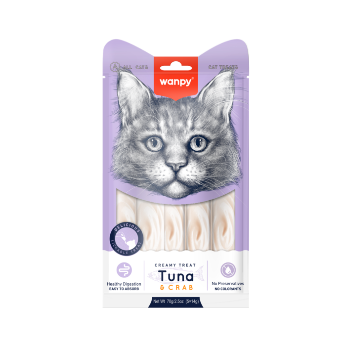 PIWP-029 WANPY TON&YENGEC KEDI KREMA ODUL 5X14 GR - Wanpy