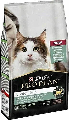 PRO PLAN KEDI LIVECLEAR STERIL ADULT SOMON 1.4 KG - Pro Plan