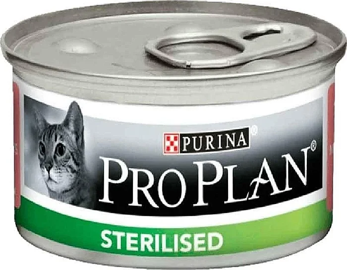 PRO PLAN KEDI TNK STERIL SOMON 24X85 GR - Pro Plan
