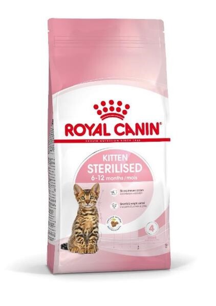 ROYAL CANİN KİTTEN STERİLİSED KISIRLAŞTIRILMIŞ YAVRU KEDİ MAMASI 2 KG - 1