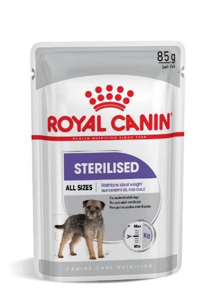 ROYAL CANİN STERİLİSED KÖPEK YAŞ MAMA LOAF 85 G - 1