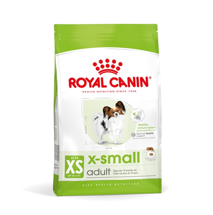 ROYAL CANİN X-SMALL ADULT KÜÇÜK IRK KÖPEK MAMASI 1,5 KG - 