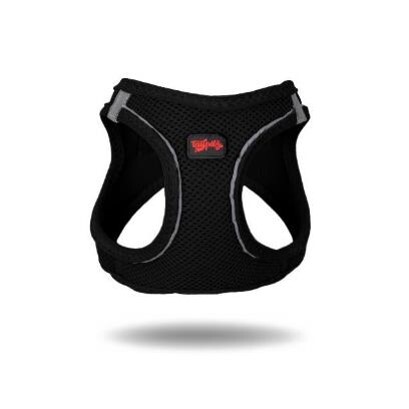 TAILPETZ AIR-MESH HARNESS BLACK M - 1