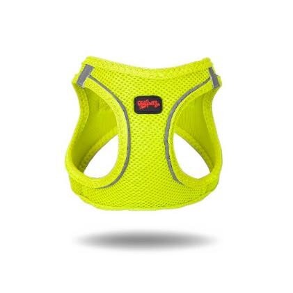 TAILPETZ AIR-MESH HARNESS NEO LIME S - Tailpetz