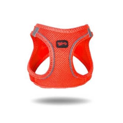 TAILPETZ AIR-MESH HARNESS NEO ORANGE S - 