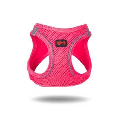 TAILPETZ AIR-MESH HARNESS NEO PINK XL - 2
