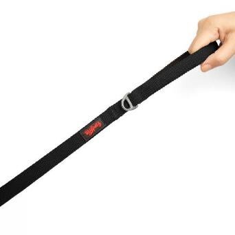 TAILPETZ BLACK MATCH LEASH SMALL - Tailpetz