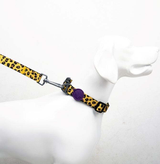 TAILPETZ LEOPARD COLLAR SMALL - 